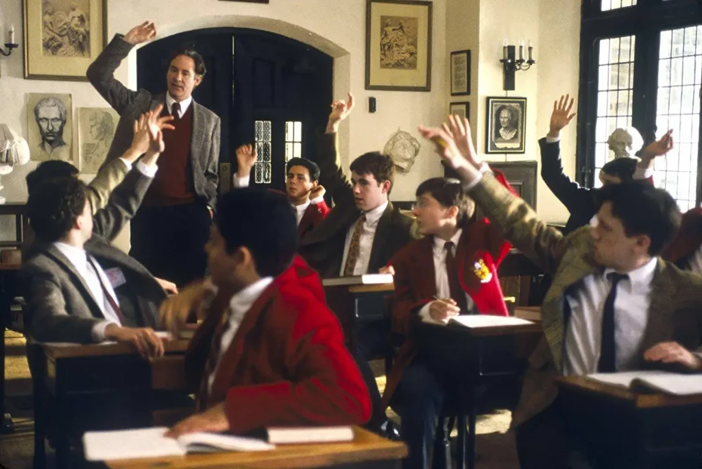 10 Film da Vedere se sei un insegnante Il clud degli imperatori