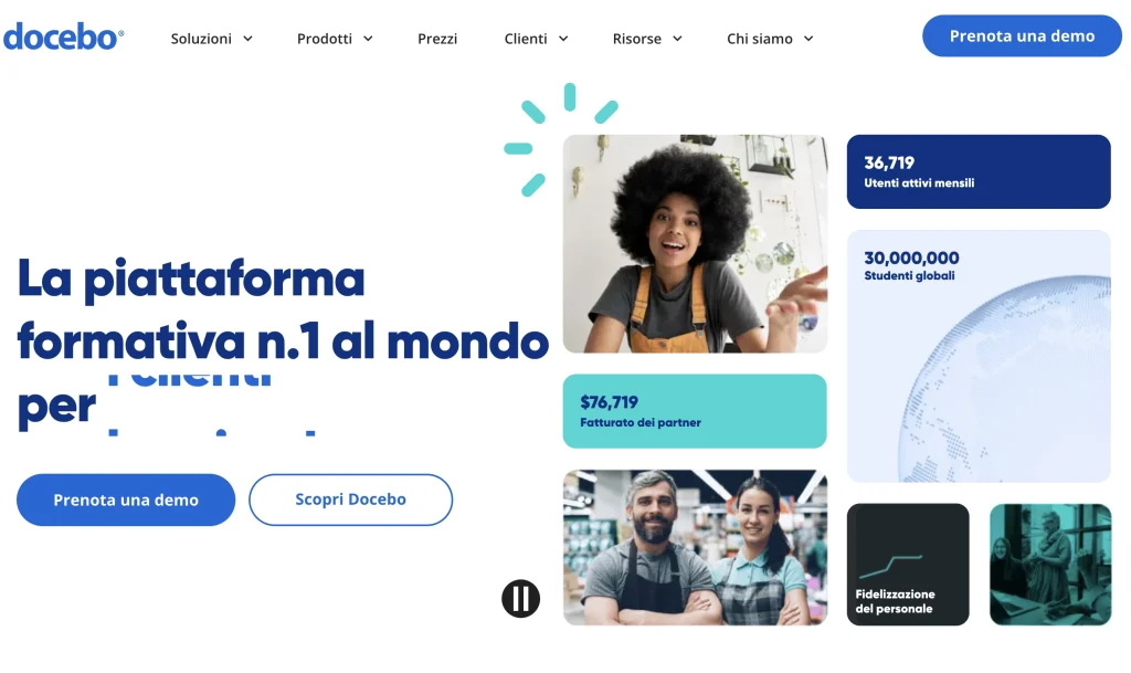 Le migliori piattaforme LMS per la formazione aziendale docebo
